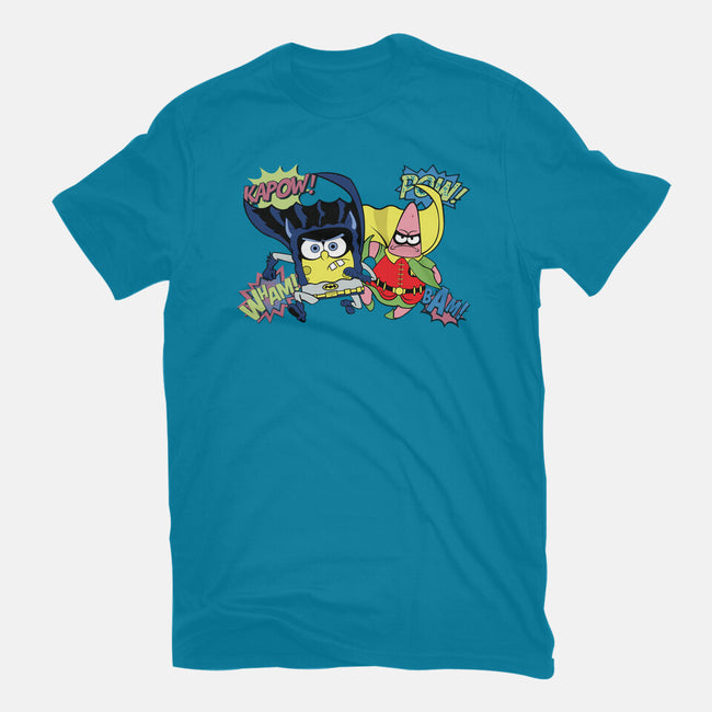 BatBob SquarePants-Mens-Basic-Tee-Foji Kaigon