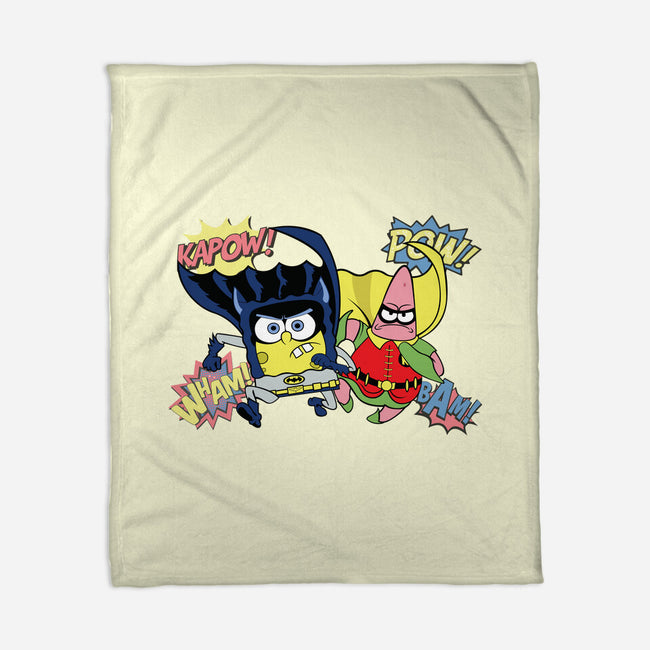 BatBob SquarePants-None-Fleece-Blanket-Foji Kaigon