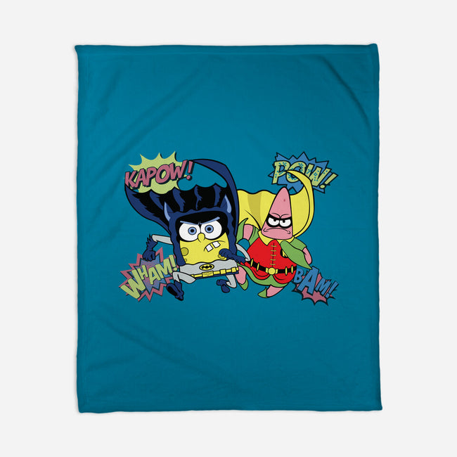 BatBob SquarePants-None-Fleece-Blanket-Foji Kaigon