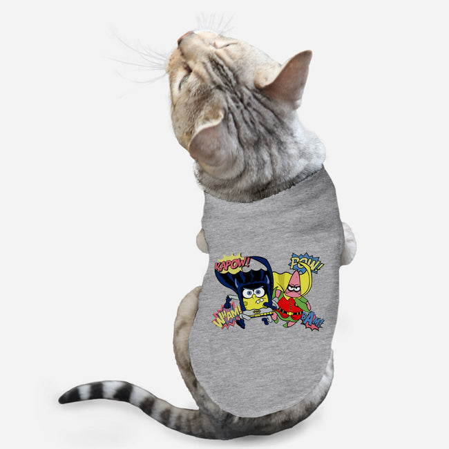 BatBob SquarePants-Cat-Basic-Pet Tank-Foji Kaigon