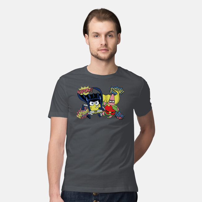 BatBob SquarePants-Mens-Premium-Tee-Foji Kaigon