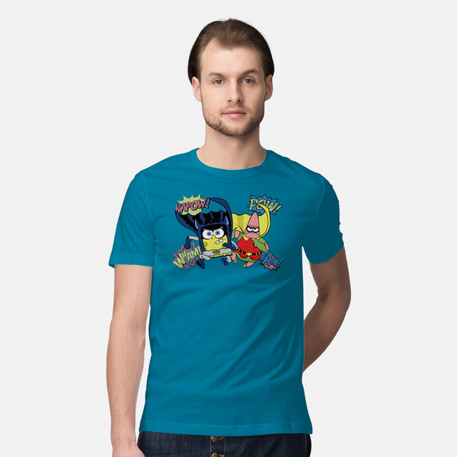 BatBob SquarePants-Mens-Premium-Tee-Foji Kaigon