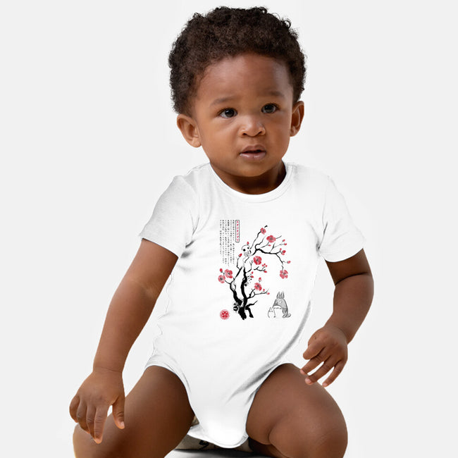 Spirits Sumi-e-Baby-Basic-Onesie-DrMonekers