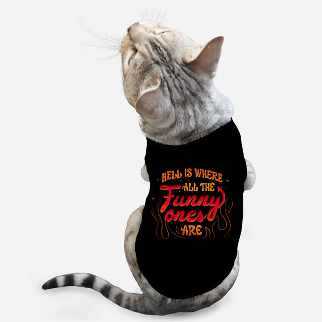 The Funny Ones-Cat-Basic-Pet Tank-tobefonseca