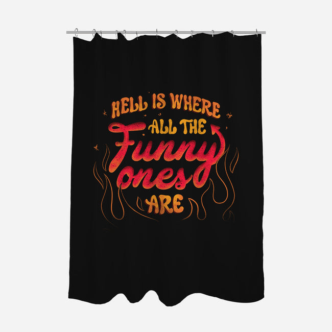 The Funny Ones-None-Polyester-Shower Curtain-tobefonseca