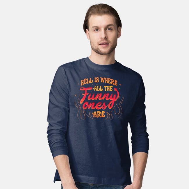 The Funny Ones-Mens-Long Sleeved-Tee-tobefonseca