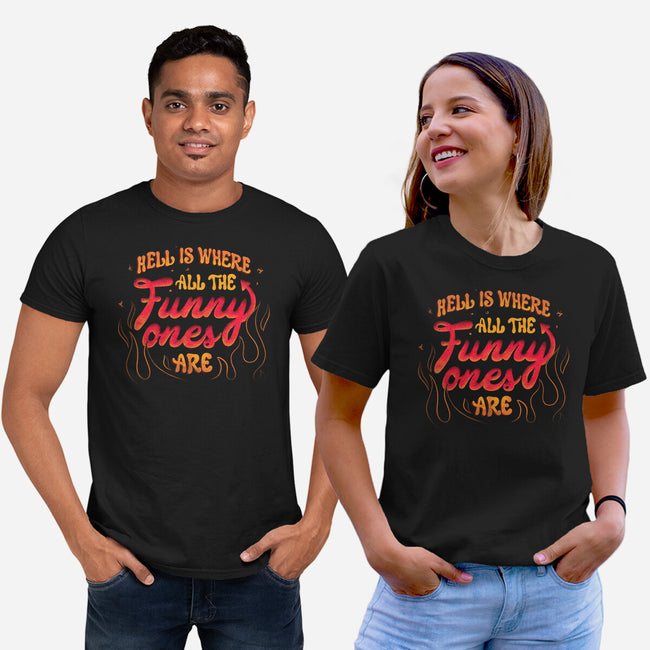 The Funny Ones-Unisex-Basic-Tee-tobefonseca