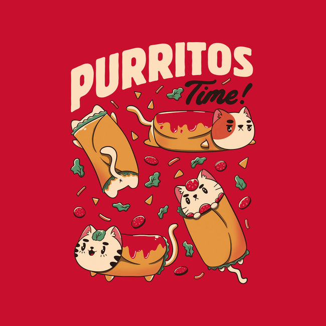 Purritos Time-Womens-Fitted-Tee-tobefonseca