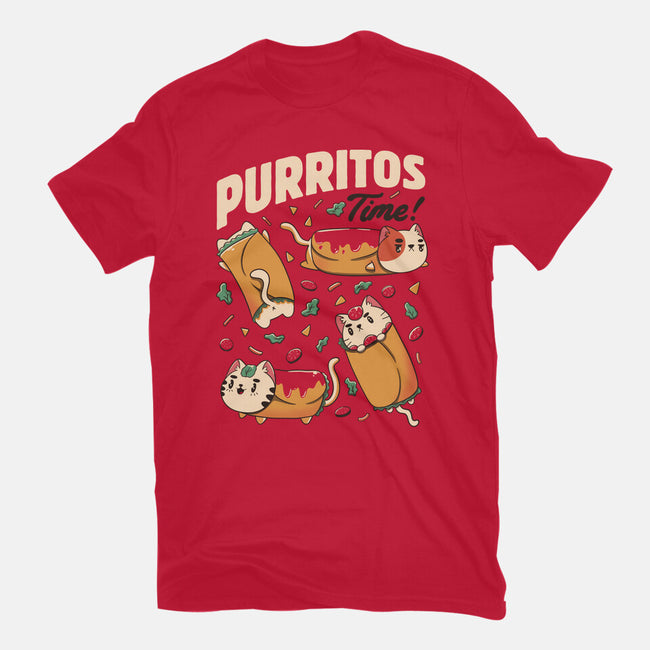 Purritos Time-Mens-Basic-Tee-tobefonseca