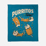 Purritos Time-None-Fleece-Blanket-tobefonseca