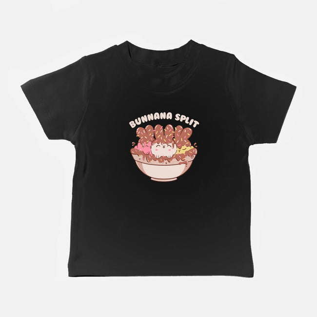 Bunny Banana Split-Baby-Basic-Tee-tobefonseca