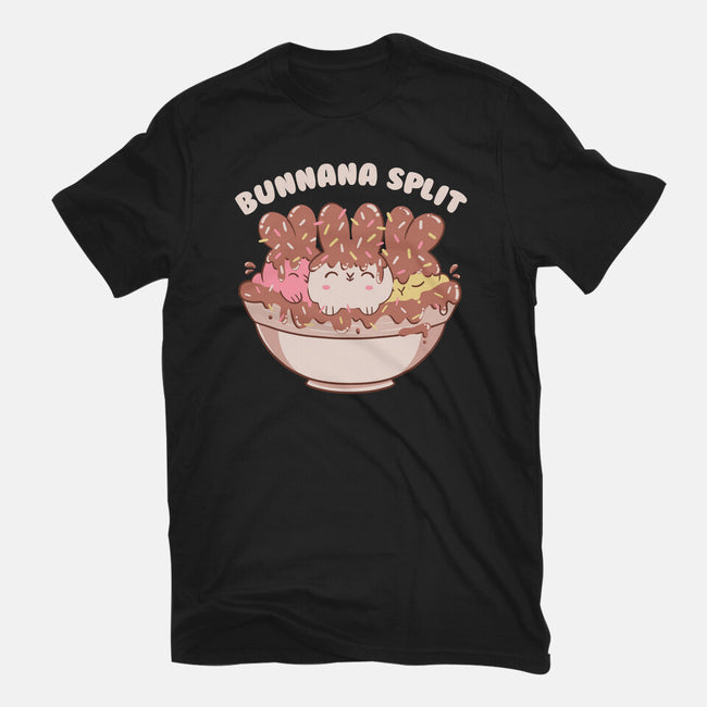 Bunny Banana Split-Unisex-Basic-Tee-tobefonseca