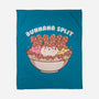 Bunny Banana Split-None-Fleece-Blanket-tobefonseca