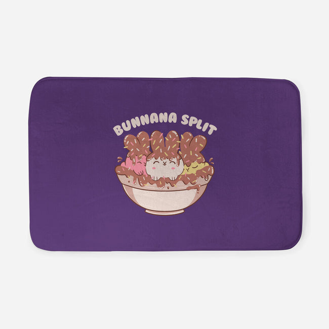 Bunny Banana Split-None-Memory Foam-Bath Mat-tobefonseca