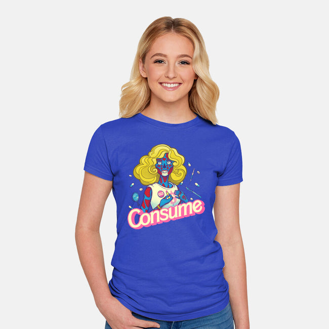 Consume-Womens-Fitted-Tee-kgullholmen