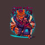 Cyber Samurai Tiger-None-Matte-Poster-Bruno Mota