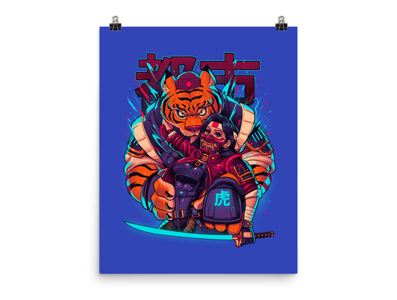 Cyber Samurai Tiger