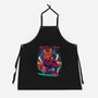 Cyber Samurai Tiger-Unisex-Kitchen-Apron-Bruno Mota