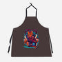 Cyber Samurai Tiger-Unisex-Kitchen-Apron-Bruno Mota