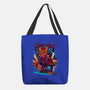 Cyber Samurai Tiger-None-Basic Tote-Bag-Bruno Mota