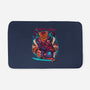 Cyber Samurai Tiger-None-Memory Foam-Bath Mat-Bruno Mota