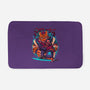 Cyber Samurai Tiger-None-Memory Foam-Bath Mat-Bruno Mota