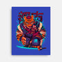 Cyber Samurai Tiger-None-Stretched-Canvas-Bruno Mota