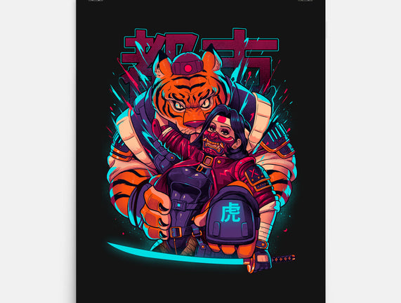 Cyber Samurai Tiger