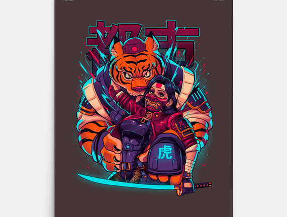 Cyber Samurai Tiger