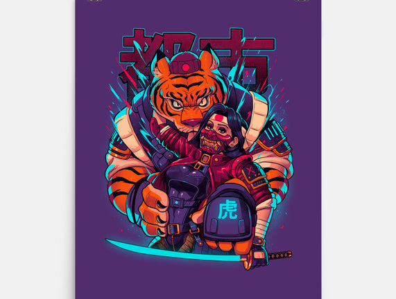 Cyber Samurai Tiger