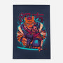 Cyber Samurai Tiger-None-Indoor-Rug-Bruno Mota