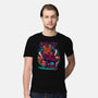 Cyber Samurai Tiger-Mens-Premium-Tee-Bruno Mota