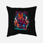 Cyber Samurai Tiger-None-Removable Cover-Throw Pillow-Bruno Mota