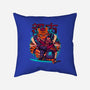 Cyber Samurai Tiger-None-Removable Cover-Throw Pillow-Bruno Mota