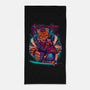 Cyber Samurai Tiger-None-Beach-Towel-Bruno Mota