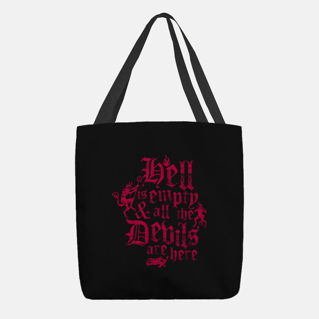 All The Devils Are Here-None-Basic Tote-Bag-Nemons