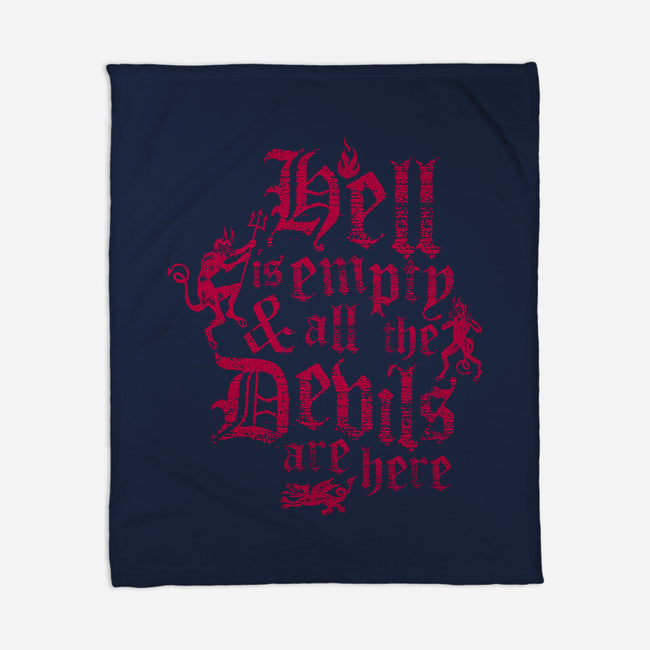 All The Devils Are Here-None-Fleece-Blanket-Nemons