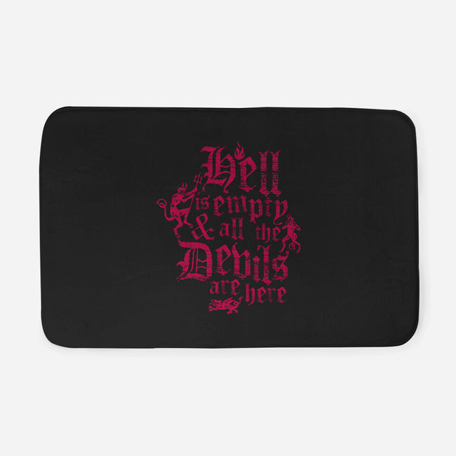 All The Devils Are Here-None-Memory Foam-Bath Mat-Nemons