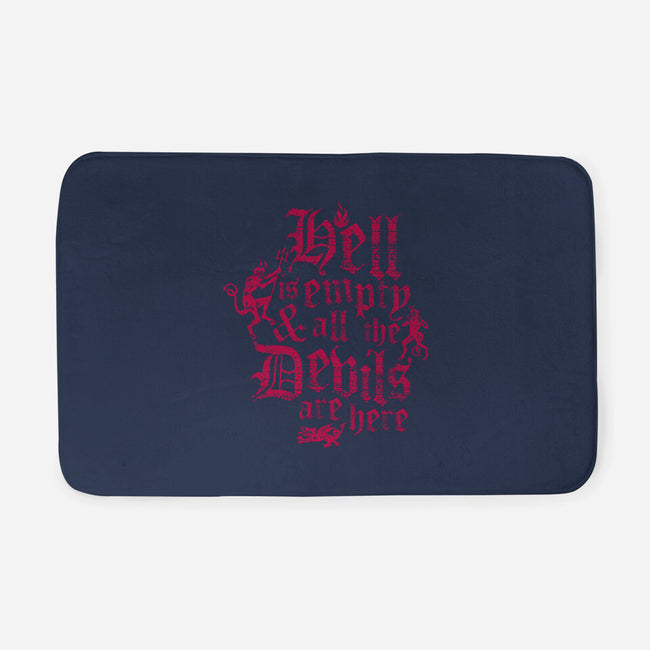 All The Devils Are Here-None-Memory Foam-Bath Mat-Nemons