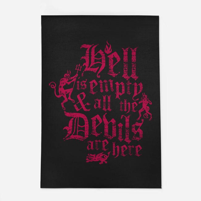 All The Devils Are Here-None-Indoor-Rug-Nemons