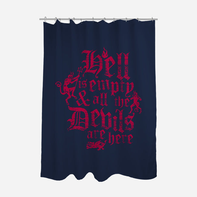 All The Devils Are Here-None-Polyester-Shower Curtain-Nemons