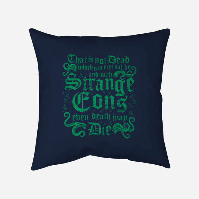 Strange Eons-None-Removable Cover-Throw Pillow-Nemons