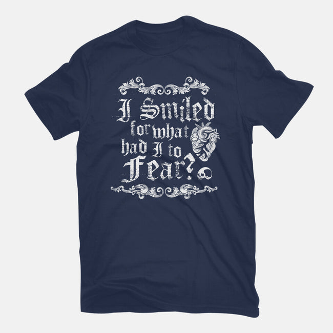 What Had I To Fear?-Unisex-Basic-Tee-Nemons