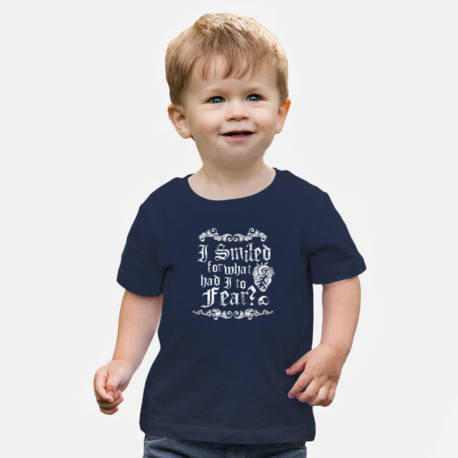 What Had I To Fear?-Baby-Basic-Tee-Nemons