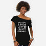 What Had I To Fear?-Womens-Off Shoulder-Tee-Nemons