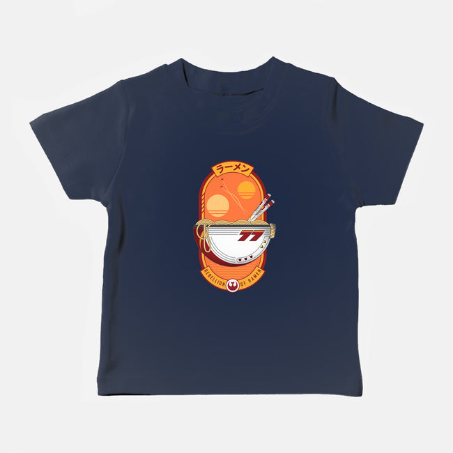 Rebellion Of Ramen-Baby-Basic-Tee-sachpica