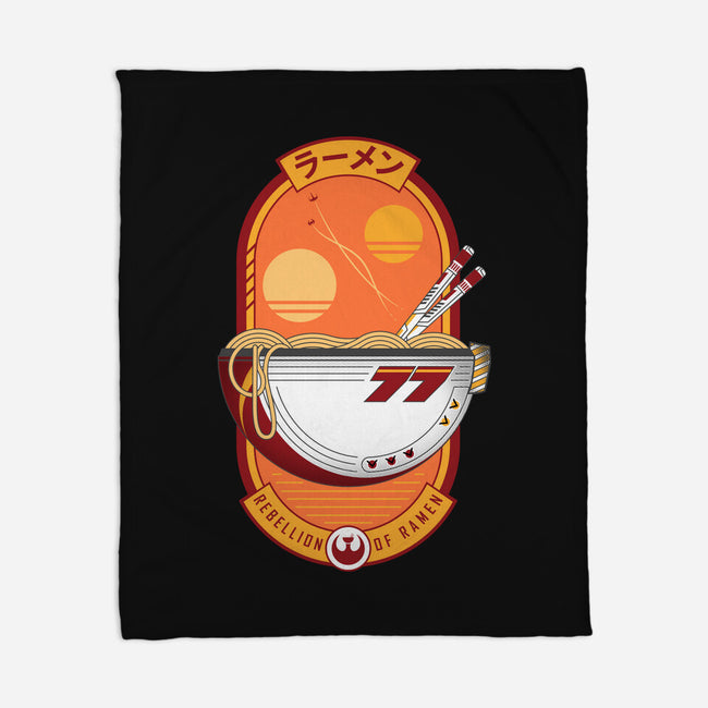 Rebellion Of Ramen-None-Fleece-Blanket-sachpica