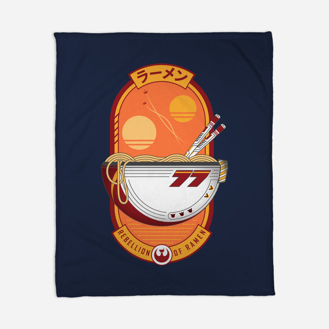 Rebellion Of Ramen-None-Fleece-Blanket-sachpica