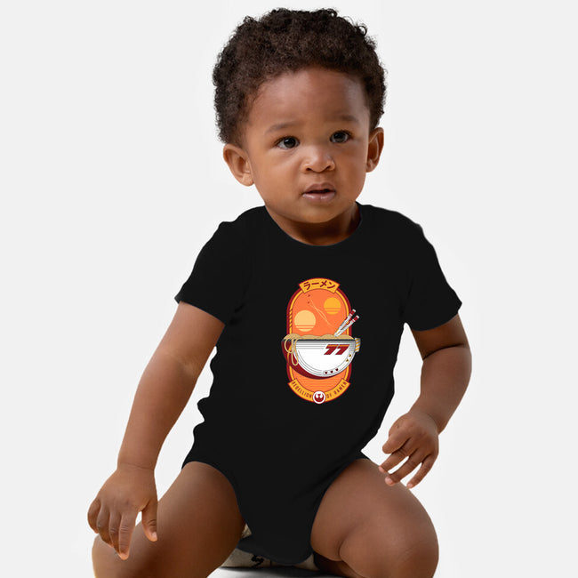 Rebellion Of Ramen-Baby-Basic-Onesie-sachpica