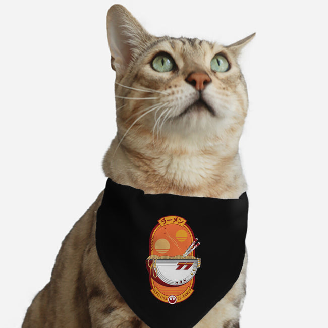 Rebellion Of Ramen-Cat-Adjustable-Pet Collar-sachpica